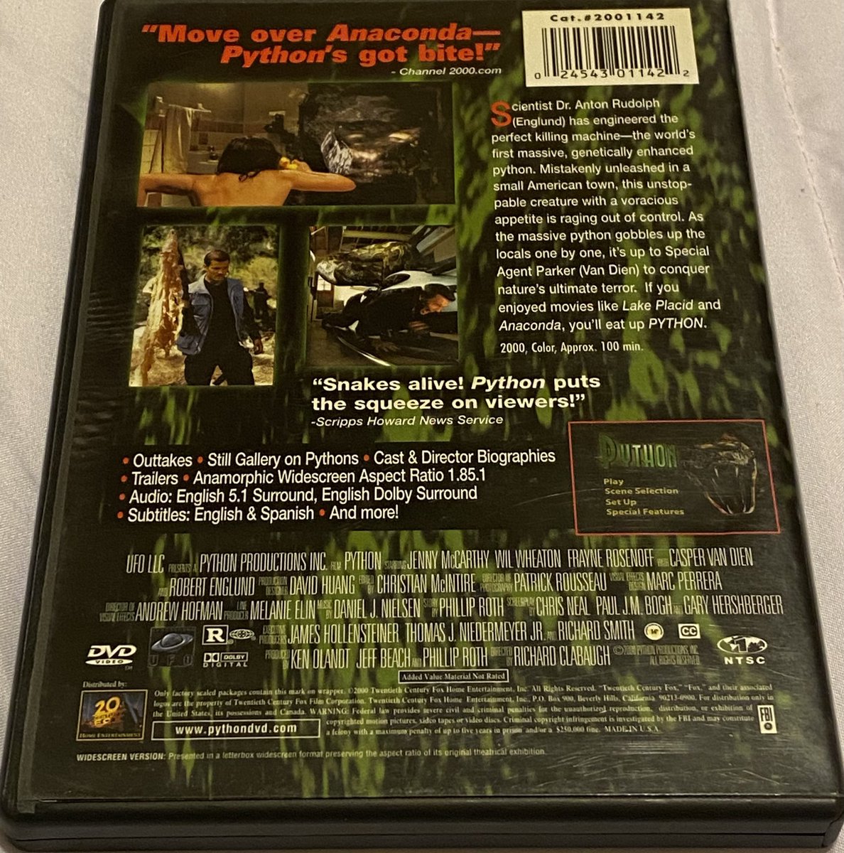 #365DaysOfHorror 
Day 214
Featuring: PYTHON 2000
Dir. Richard Clabaugh 

<a href="/AshMountainFilm/">Ash Mountain Films</a> 
<a href="/gllwvu/">Greg Long</a> 
<a href="/SLayton82/">Shaunstrosity</a> 
<a href="/Slaine_75/">Jan W.</a> 
<a href="/CaledonianKitty/">𝐂𝐀𝐋𝐄𝐃𝐎𝐍𝐈𝐀𝐍🦇𝐊𝐈𝐓𝐓𝐘</a> 
<a href="/HyapatiaLee/">Hyapatia Lee</a> 
<a href="/VampAly/">Countess Alice Bathory Collins</a> 
<a href="/TheProwlerXl/">TheProwlerXl™️³³°¹</a> 
@isaacrthorne 
<a href="/TonyTodd54/">Tony Todd</a> 
<a href="/horrorfilledfun/">michael swarter</a> 
<a href="/horrormuseum/">Hollywood Horror Museum</a> 
<a href="/Davorka1965774/">Davorka Milojevic</a> 
@MVglittergirl