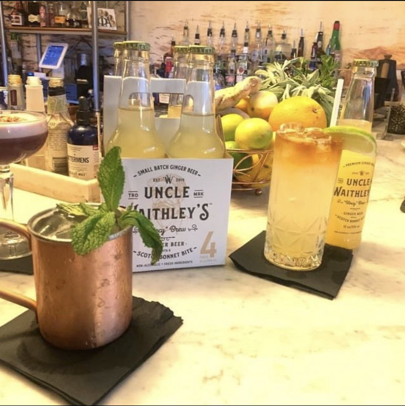 UncleWaithleys's tweet photo. Oh, don’t mind us we’re just making tasty cocktails with our Vincy Brew ❤️ #unclewaithleys https://t.co/Z7VtdNyNNX