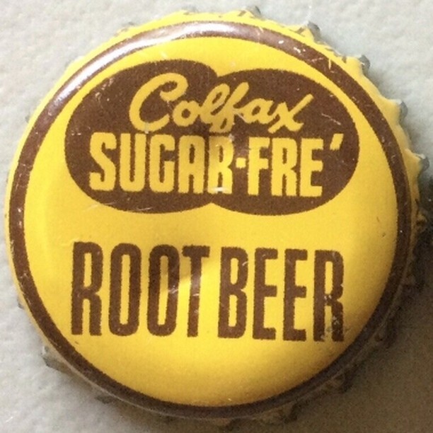 RootBeerWorld's tweet image. Sugar-free Saturday: Colfax Sugar-Fre' #rootbeer by Murray Bottling Company of Waterloo, Iowa ift.tt/hCVie4F #rootbeerworld instagr.am/p/CjMAyttIREn/