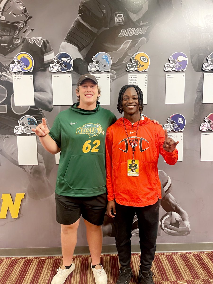 damariusf_'s tweet photo. Thank you to @NDSUfootball @PetersNDSU, Had an amazing time in Fargo with the bison. hope to be back soon🤘🏾! @techtigerfb https://t.co/VXNFIMNALO