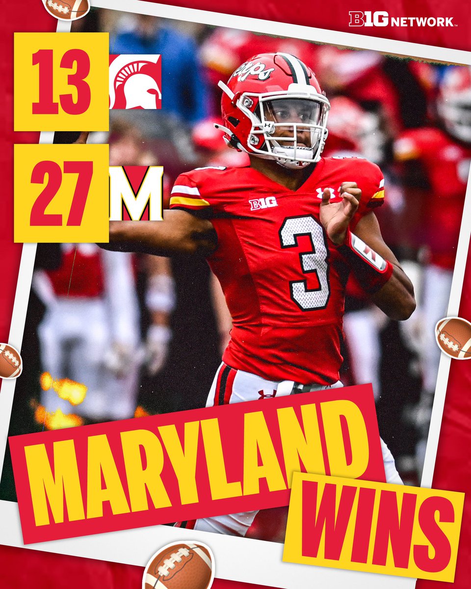 Terps take it. 💥

<a href="/TerpsFootball/">Maryland Football</a> x <a href="/umterps/">Maryland Terrapins</a>