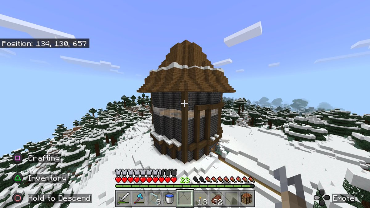 TheBigCott's tweet photo. chiefin that za in the wizard tower #doobie #fatj #Minecraft https://t.co/esnYqadCh2