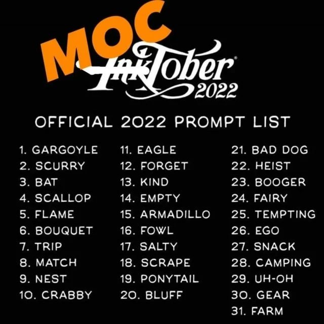 ChocoFrogs42's tweet photo. @AnotherBionicle My friend started #MOCtober22 in Instagram. If it takes off he'll make an original list next year. There have already been a few LEGO MOCs posted today. https://t.co/Lo8kw1d6EV