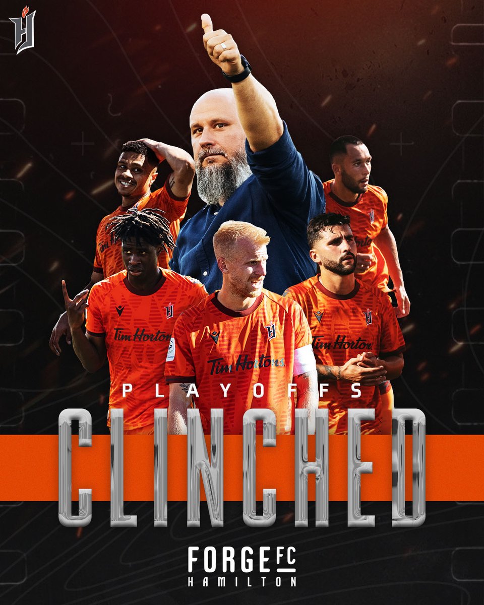 ForgeFCHamilton's tweet image. WE'RE IN 🔒

#ForgeFC | #CanPL