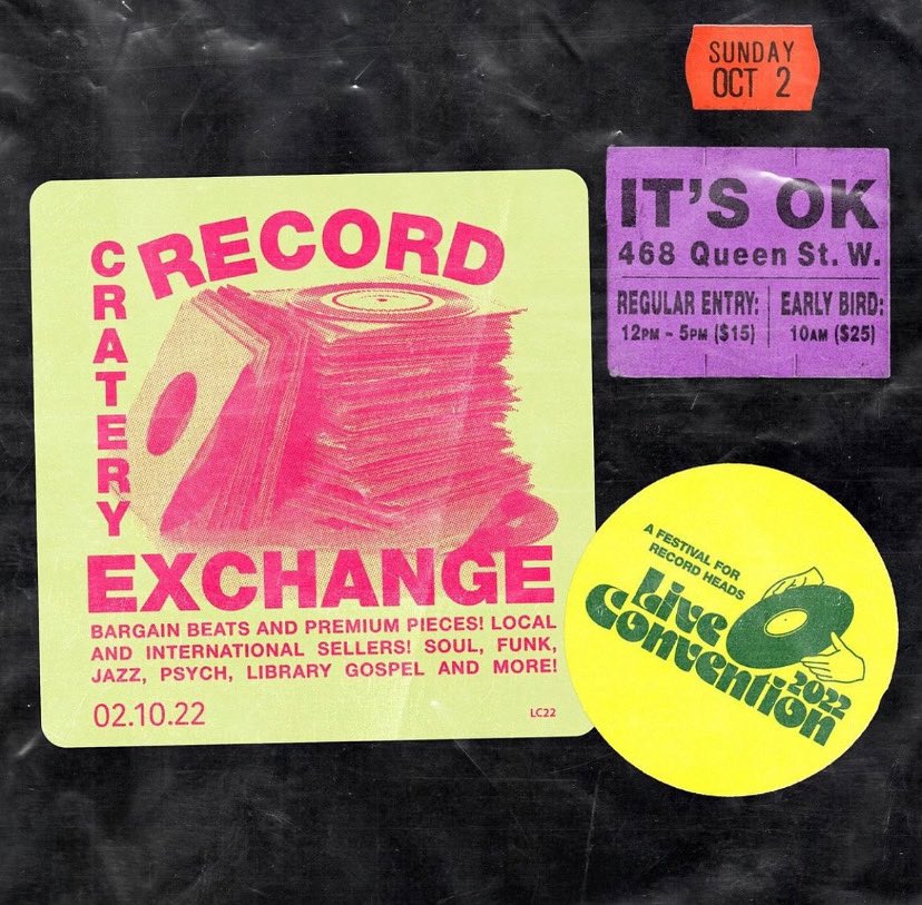 Birdapres (@birdapres) on Twitter photo Cratery Record Exchange tomorrow and make sure to check out the Live Convention events tonight. Cratery Record Exchange tomorrow and make sure to check out the Live Convention events tonight.