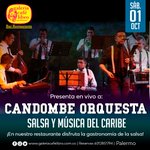 Image for the Tweet beginning: Candombe Orquesta en Galería Café