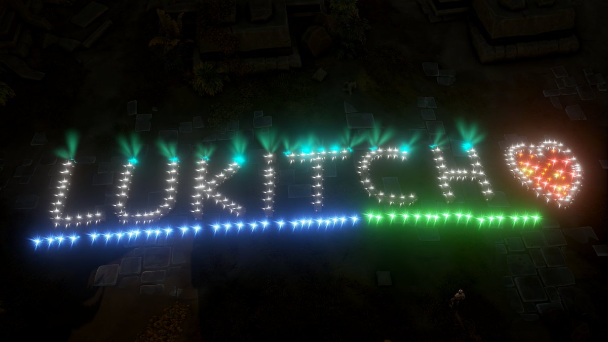 CheshireGrin7's tweet photo. Today, the Memento Mori and @PiratesCove13
 had reunite to support our friend @Lukitch59
 for his fight against the cancer. We wanted to show him all the love and generosity of the #SeaOfThieves community. Thanks to every participants. #BeMorePirate #WeAreLukitch @SeaOfThieves https://t.co/sBnz4dR1bT