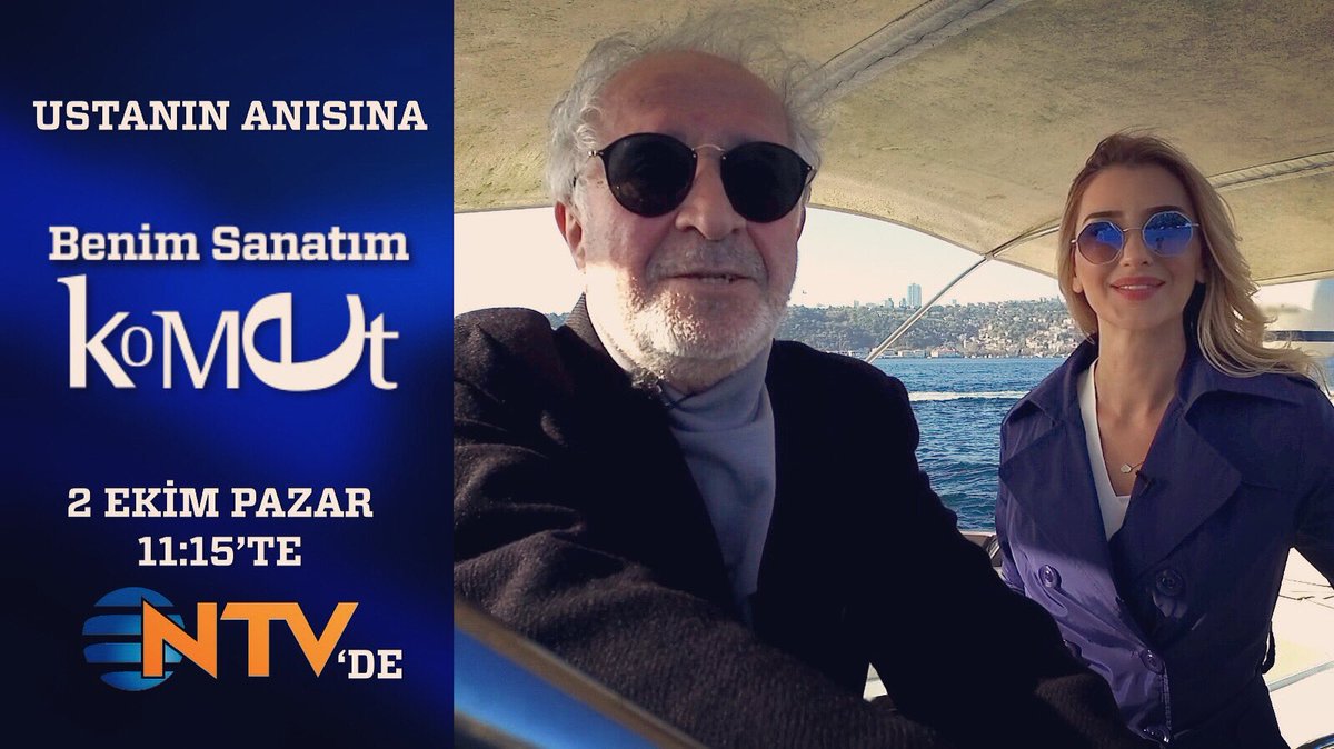 Geçtiğimiz hafta kaybettiğimiz usta sanatçı Komet’in anısına, Komet belgeseli pazar günü tekrar 11:15’de NTV’de #komet <a href="/NTVKSanat/">NTV Kültür Sanat</a> <a href="/ntv/">NTV</a> <a href="/BurakBakis/">Burak Bakış</a>