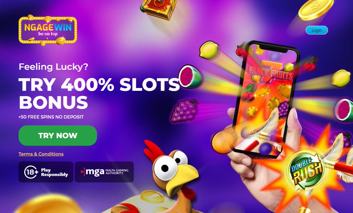 MEGA OFFER &gt; 400% exclusive welcome bonus at NGAGE WIN casino!  &#129395;

+ 50 FREE SPINS with NO DEPOSIT &#128079;

Claim here &#128073; 

18+ | New Customers Only