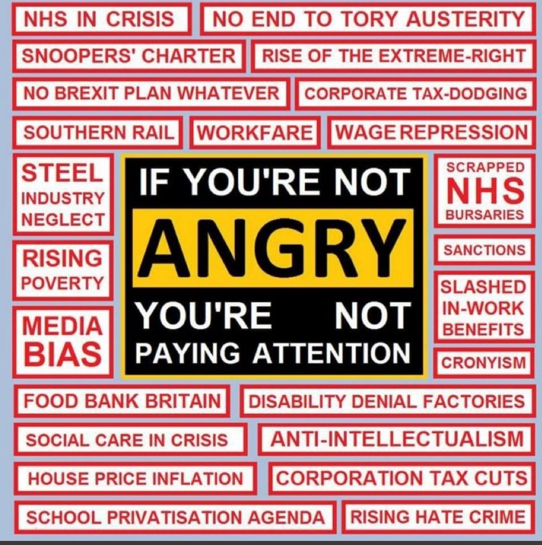 drcarnel262's tweet photo. If you're not angry, you're not paying attention. 

#EnoughlsEnough
#SocialistSunday https://t.co/PSn61rjZyd