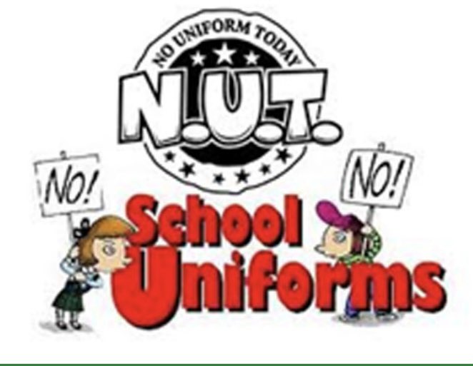 Hey Sea Turtles!  Thursday and Friday will be No Uniform Days because we are “nuts” about our students!  Can’t wait to see you!! <a href="/collierschools/">Collier County Public Schools</a> <a href="/ChadCCPS/">Chad Oliver</a>