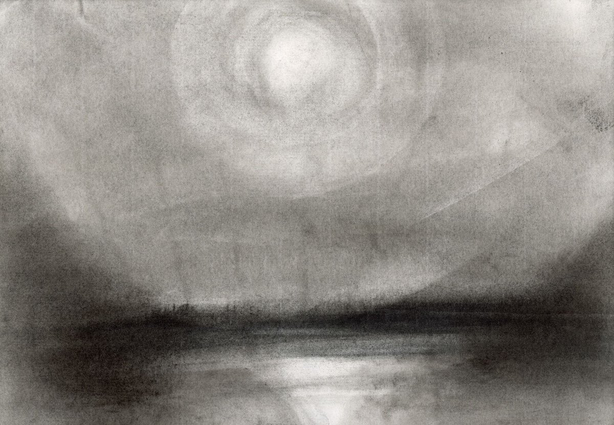 AlexandreGallry's tweet image. October 1, seen through the eyes of Emily Nelligan. Great Cranberry Island, an exhibition of 30 charcoal drawings by the artist, is on view through October 22 at the gallery.

Image: 1 Oct 07 (2), 2007, charcoal on paper, 7 1/4 x 10 1/2 inches.