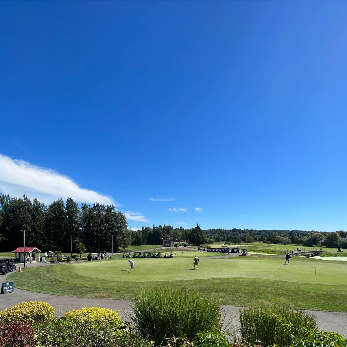 October 1st and a beautiful day! ☀️ You won't catch us complaining!