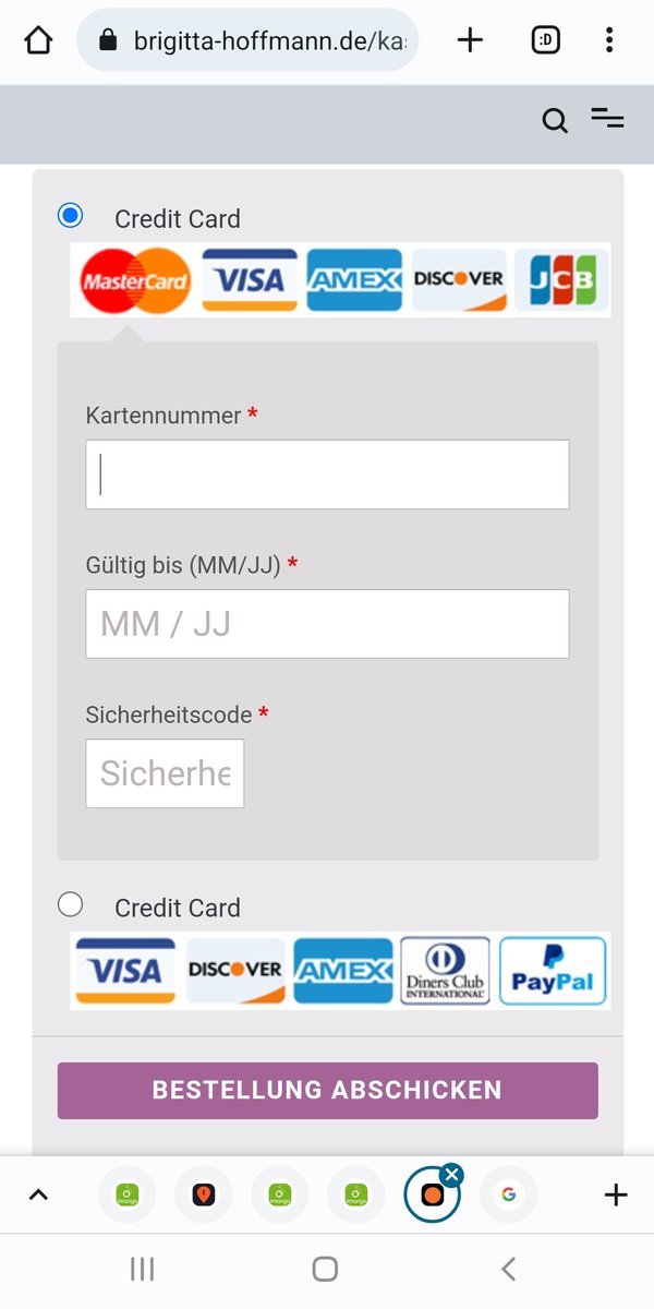 ApfelcrafterHD's tweet image. Habe gerade einen #FakeShop entdeckt. Bloß nicht darauf reinfallen.
Hat kein #Impressum und für die einzige Zahlungsart #Kreditkarte soll man die Daten direkt da eingeben ... offensichtlicher kann #Phishing nicht sein. @vzbv