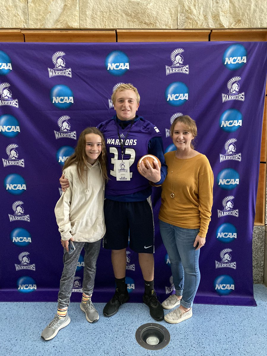 Had an great day at the <a href="/WinonaState_FB/">Winona State Football</a> game today. Thank  you <a href="/Coach_Bergy/">Brian Bergstrom</a> and <a href="/IsaacFruechte14/">Isaac Fruechte</a> for having my family and I !! Congrats on the big win!!!