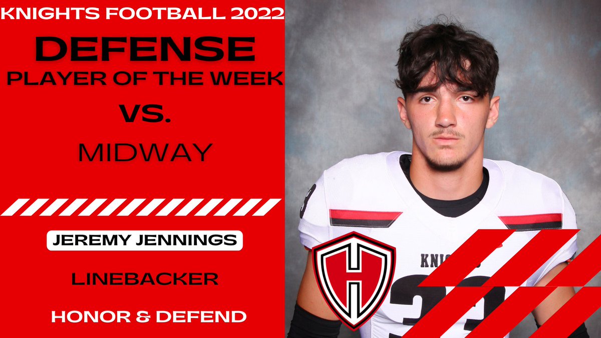 Congrats to our players of the week in a win against Midway!  #reptheshield