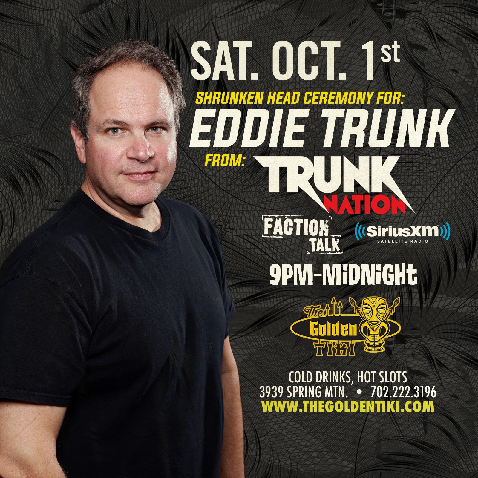 Eddie Trunk on Twitter: “Tonight I receive a true Vegas honor. My own