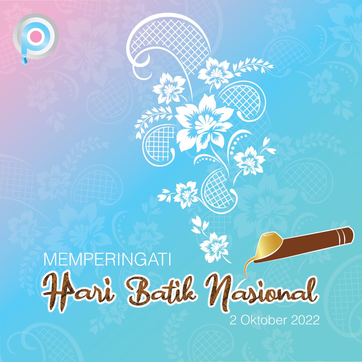 PosteroComm's tweet photo. Batik adalah rasa, identitas, dan kebanggaan.

Mari lestarikan batik sebagai salah satu warisan budaya bangsa yang patut dibanggakan.

#HariBatikNasional
#HariBatikNasional2022
#BatikIndonesia 
#BanggaPakaiBatik
#HBN2022 https://t.co/oMbCX6xINp