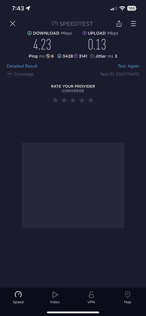 joyce212314's tweet photo. @Converge_CSU @Converge_CSU 
Ano na converge? After ko mag speedtest, naka mobile data nako para lang mapost to. Ano na? Sayang naman bayad ko. https://t.co/IhaalJ9Gj7