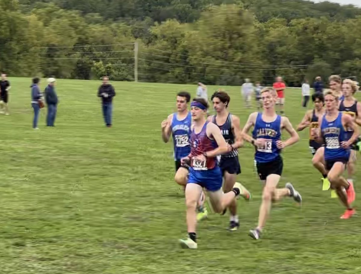 NeshaminyTrack's tweet photo. Bryce Keenoy finishes 10th in the Paul Short Run White race. His time of 15:55.2  is the 3rd fastest 5K ever by a Neshaminy runner. https://t.co/vFbYRuHapG