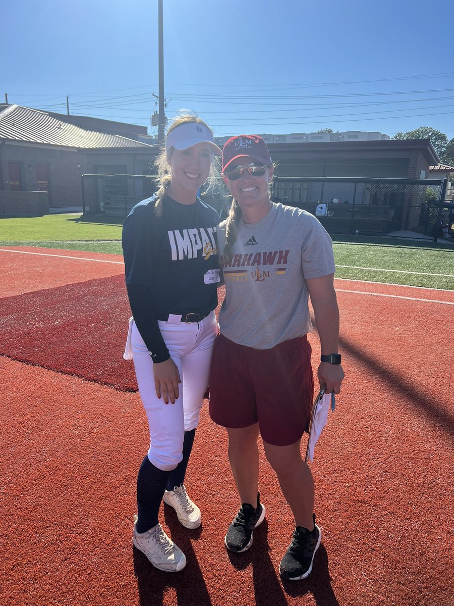 AC_Miller2024's tweet photo. had the best time at the ULM camp today!! @molly_fichtner @leawodach #thebestisonthebayou https://t.co/M9AK6sVrZu
