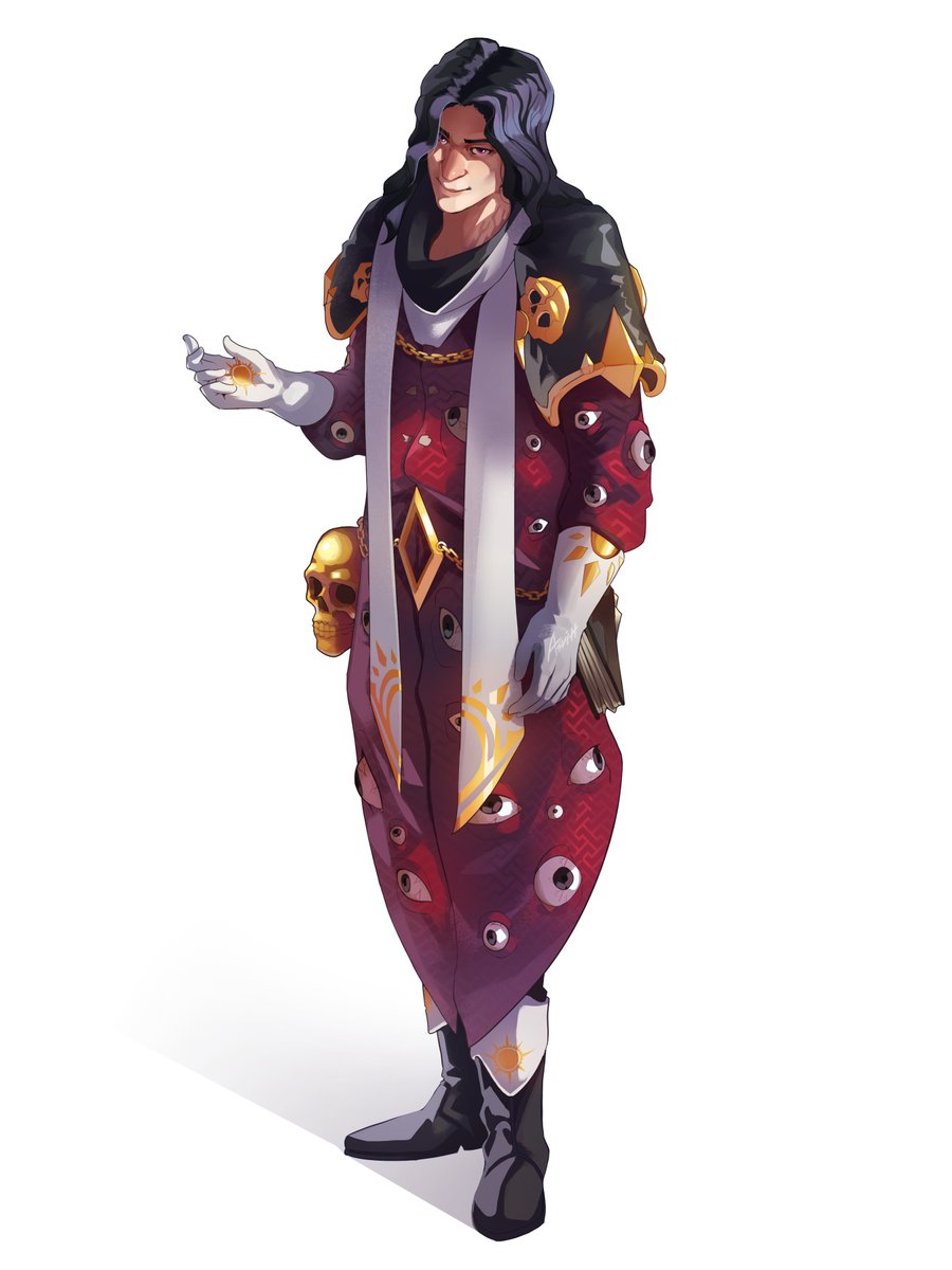 Drew my first ever #dnd character for <a href="/Zapherail/">Zapherail</a> recently. This hobby creates characters better than my imagination ever could. Love to everyone, I appreciate the support.