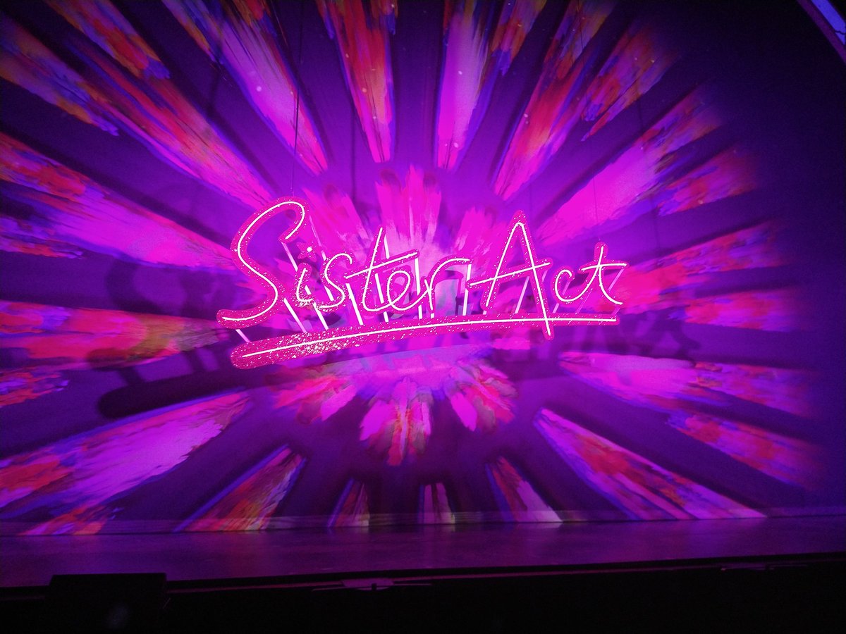 yvonnedaly's tweet photo. After all the conferencing this week, had a magic night at @BGETheatre for @sisteractsocial. Fantastic cast, wonderful songs, great atmosphere. Loved it! #academicweekends https://t.co/Acd9daJ3kb