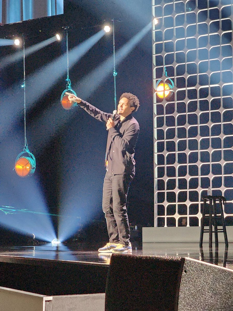Waited since 2020 to see this guy. Well worth the wait. I haven't laughed that much since Covid locked us down. Thanks for one of the funniest evenings of my life <a href="/Trevornoah/">Trevor Noah</a> #BackToAbnormalTour #scotiabankarena #the6ix
