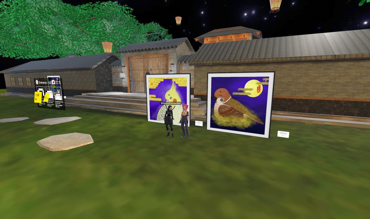 gardenbee_3d's tweet photo. Thank you, @marodori_japan for being part of the Ninja Village @spatialxr. 😀 They give a glamorous impression to the ninja house. ✨ #Ninja #gardenbee #NFTs #metaverse https://t.co/j6rD75o1MA