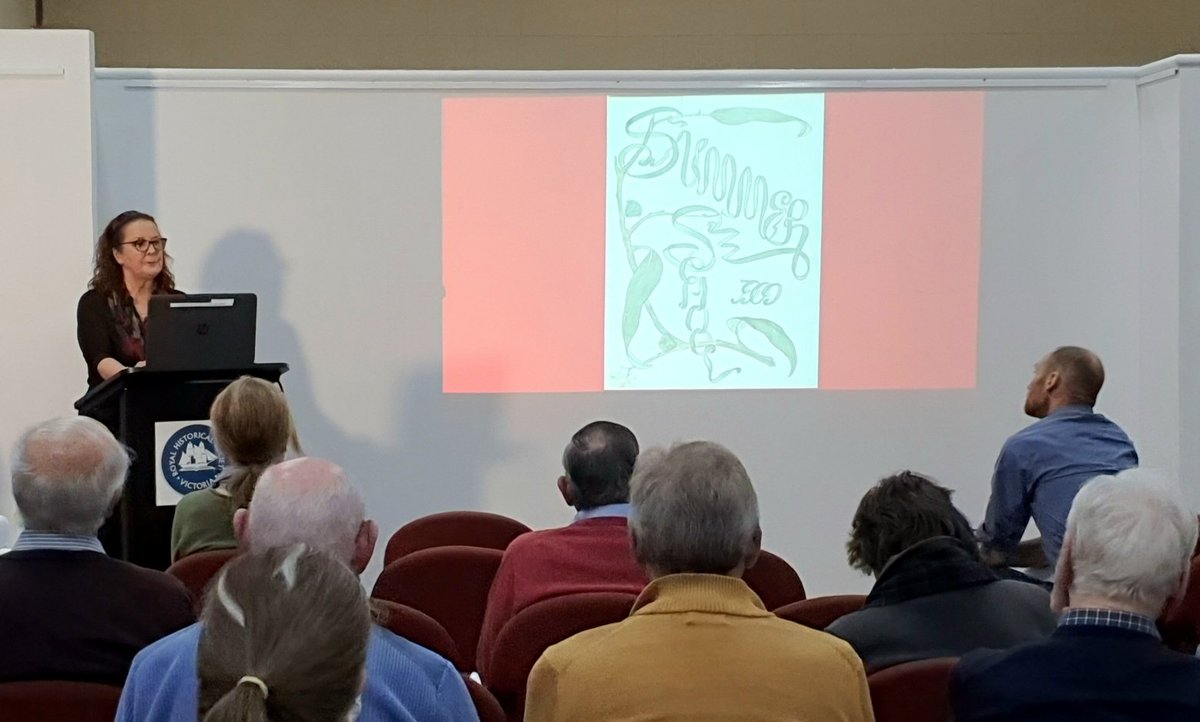 HelenStitt3's tweet photo. Dr Rosalie Triolo identifies the 7 civic and citizenship ideals that influenced the development of Victoria's education system in its first 40 years to 1910. 
Part of a rich program at RHSV's conference 'Free, Secular, Compulsory' marking the 150th anniversary of the 1872 Act. https://t.co/x6xC4QMEIF