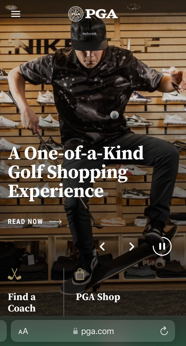 Tony Martinez (@tonymartinezpga) on Twitter photo “as they revolutionize golf retail and create an experience that is special and borderline one-of-a-kind in the golf industry.” pga.com
<a href="/PGA/">PGA of America</a> <a href="/keeton_park/">Keeton Park</a>
#makegolfyourthing “as they revolutionize golf retail and create an experience that is special and borderline one-of-a-kind in the golf industry.” pga.com
<a href="/PGA/">PGA of America</a> <a href="/keeton_park/">Keeton Park</a>
#makegolfyourthing