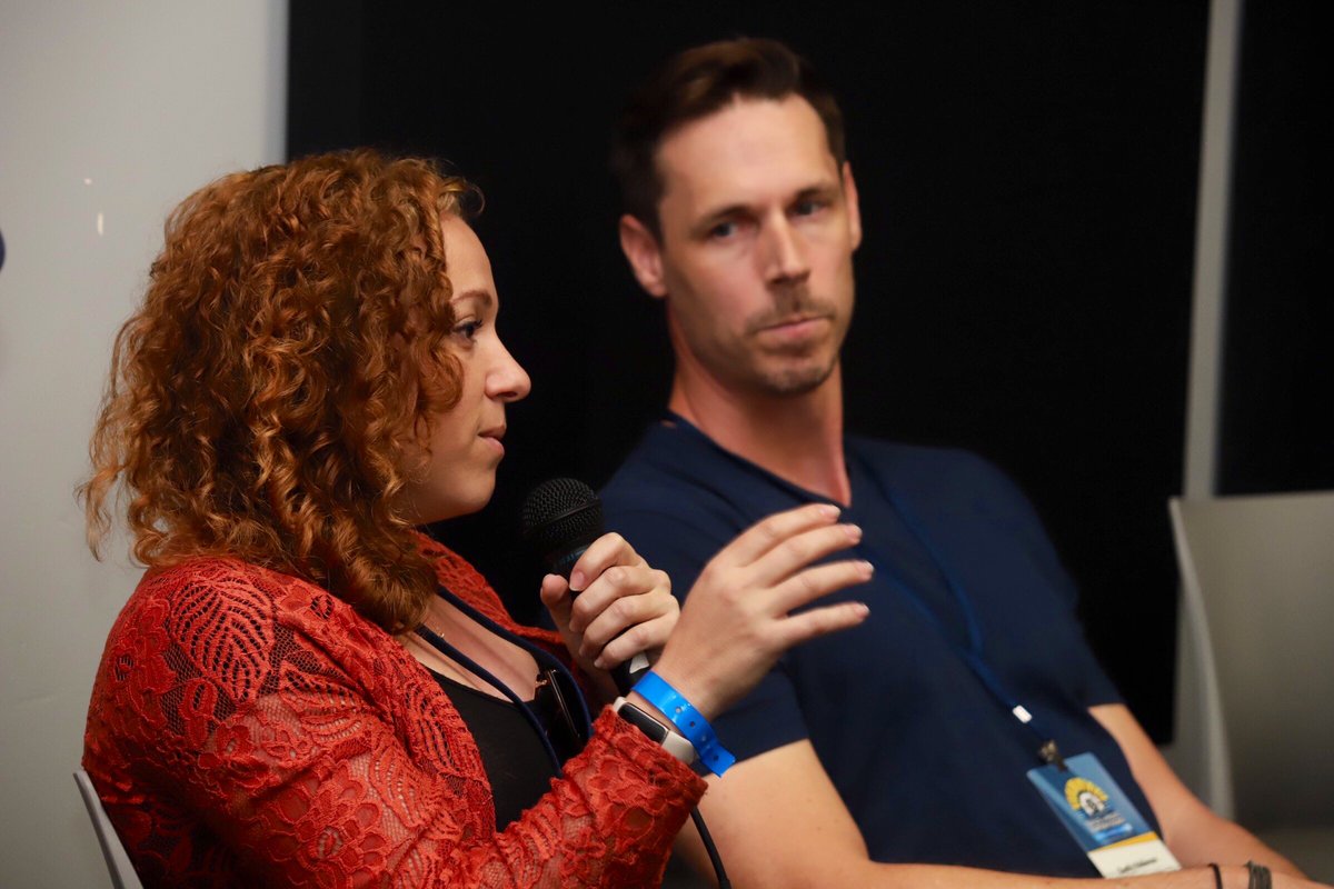 guildofmusic's tweet photo. Got to hear from the pros at the “Syncing The Metaverse” panel! Thanks Joel Feinberg, @JessFurmanMuse, @KeatlyKHZ, and Levi Downey for sharing all you know about how web3 will impact the music and media landscape. Thank you Alisa Coleman for moderating!
#GMSCon2022 #JoinGMS https://t.co/g4OsPaMDyy