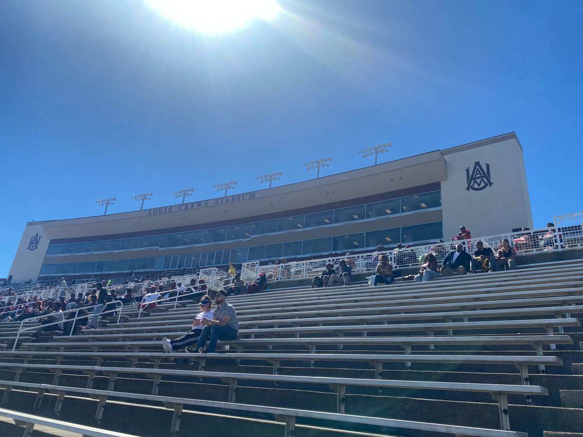 Had a great visit at Alabama A&amp;M today <a href="/hcpearl/">Cedric Pearl</a> <a href="/CoachFredT/">Fred T. Farrier</a> <a href="/KIENUS49/">Kienus P. Boulware</a> <a href="/CoachDT12/">Coach Taylor</a> <a href="/AamufbR/">Alabama A&M Football</a> <a href="/ErnestTJones/">Ernest T. Jones</a> <a href="/CoachRobertJac1/">Coach R J</a> @RWrightRivals <a href="/PrepRedzoneAL/">Prep Redzone Alabama</a> <a href="/AL7AFootball/">Alabama6AFootball</a> <a href="/DexPreps/">DexPreps</a> <a href="/_coach_johnson/">coachmjohnson</a> <a href="/TheUnderDogggg/">Underdog Recruiting</a> <a href="/PrepsAlabama00/">Alabama Preps Football Recruiting</a>