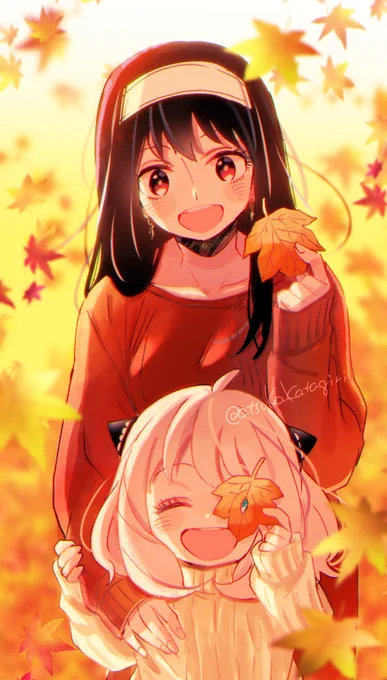 秋の母娘 #SPY_FAMILY 