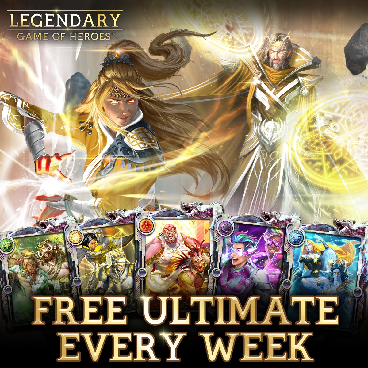 Get a 🎉Free Ultimate Hero 📅 every week until the end of October for up to 5 Free Ultimate Heroes! Full Rules can be found HERE:ow.ly/7XXo50KTJGj