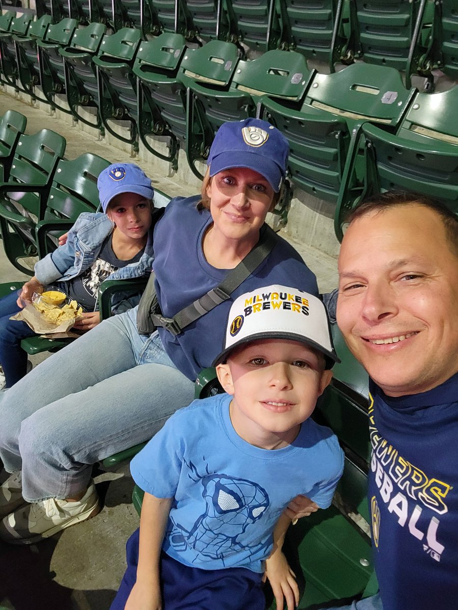 At the ballgame #ThisIsMyCrew