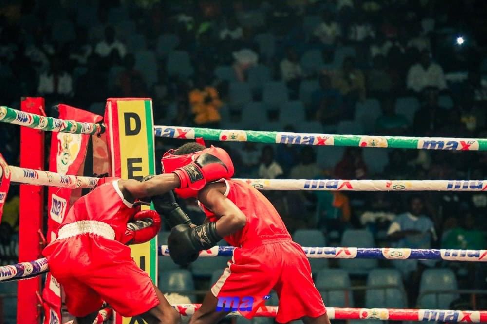 GhanaBoxing's tweet photo. Juvenile bout of the night!
The #DeluxyProfessionalBoxingLeague is LIVE on #MaxTV
Stick with us for more LIVE updates.
#DeluxyProfessionalBoxingLeague
#GBA
#MaxTV
#fightnight14 https://t.co/ijoXjaXLOo