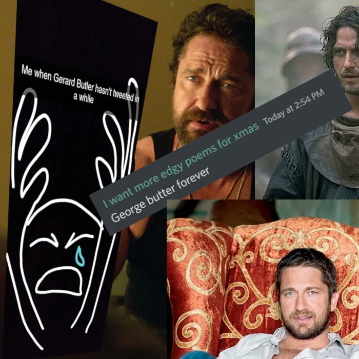 ceniloar's tweet photo. @GerardButler https://t.co/He814xzxgi