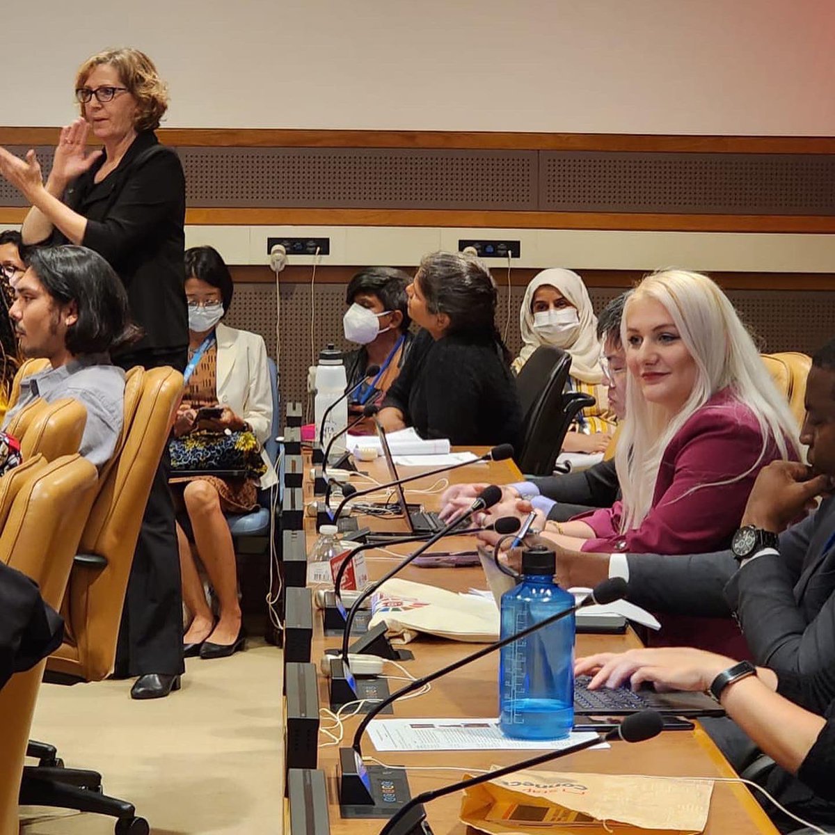 Last week participating in the #UNGA77