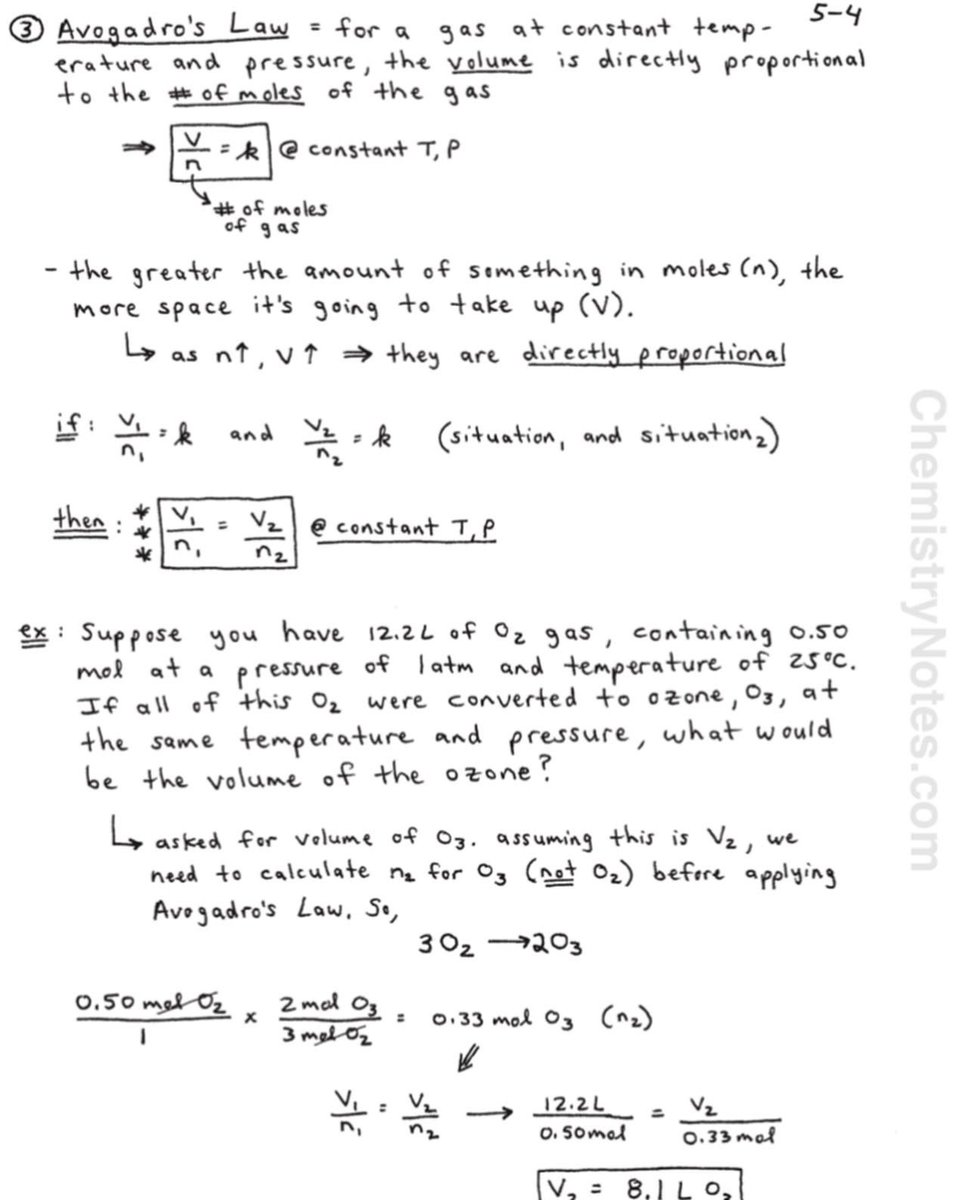 chem_notes_pdf's tweet photo. Some free lecture notes on GASES (if you need ‘em). https://t.co/xtSXHi6tra
👍🏼 
SECTION 5 - Gases &amp; Gas Laws (18 pages) https://t.co/LkDYsjORba