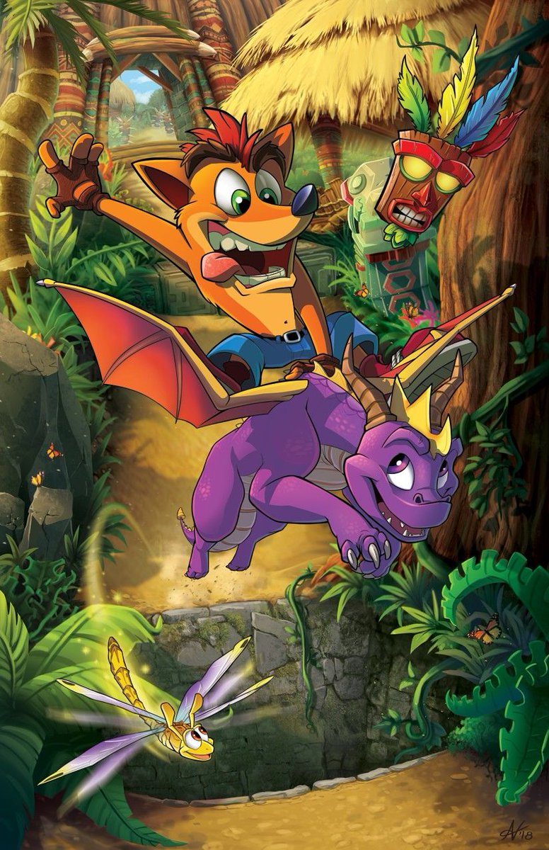 RareWarePower's tweet image. Who Would Be Intrested in seeing a spyro or crash bandicoot style controller from Designlabs.👀