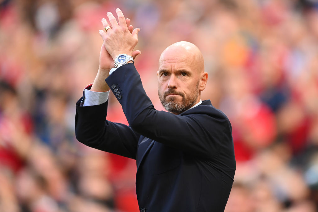 FabrizioRomano's tweet photo. Haaland used points system to choose his club in the summer, Man Utd were not in the top ones. Ten Hag: "When I go back in the window and I was in contact with a lot of players, you feel Man Utd is a really attractive club for them" 🔴 #MUFC

"I’m not concerned about that point". https://t.co/EvDY7DxJL7
