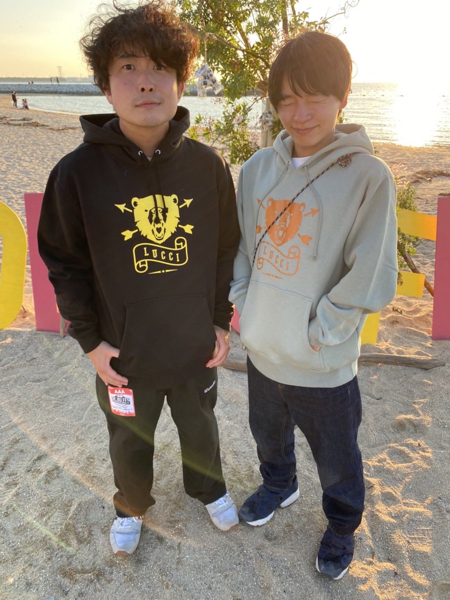 lucci_official's tweet photo. 本日、DE.BU FES2022 Day2です。
トリのLUCCIまでよろしくお願いします！

新作のパーカーとロンTもありますよ🙆‍♂️ https://t.co/PqEmuMYYm6