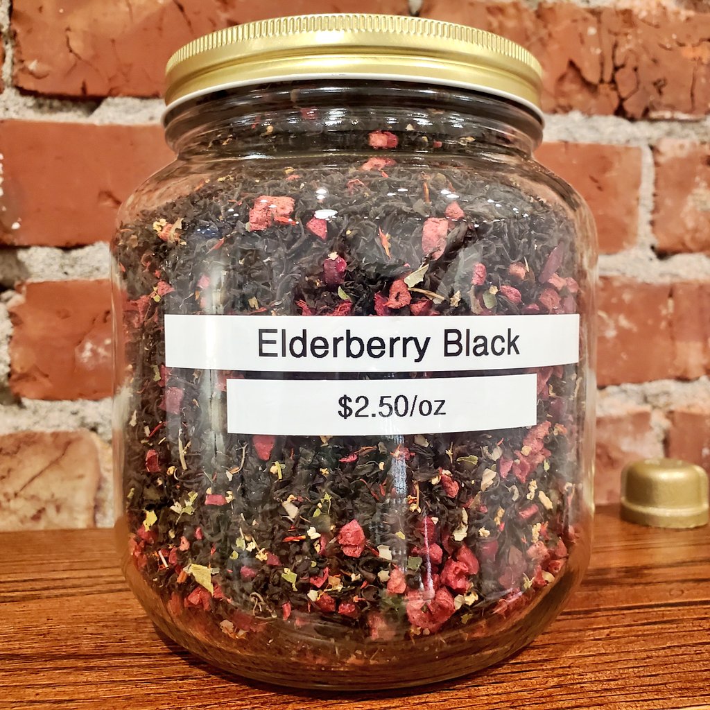 ChaiCupboard's tweet photo. New tea blends!

 • Creme Brulee Pu'er
 • Golden Apple Spice
 • Elderberry Black
 • Icewine https://t.co/HQgVFWPmHO