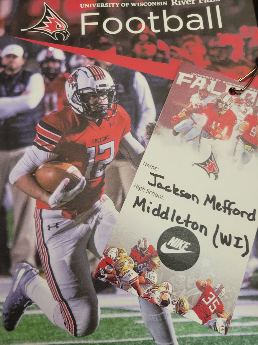 I had a great gameday visit today at <a href="/UWRFFootball/">Falcon Football</a>. Thanks <a href="/CoachWoood/">Alex Wood</a> <a href="/CoachWalkerRF/">Matt Walker</a>