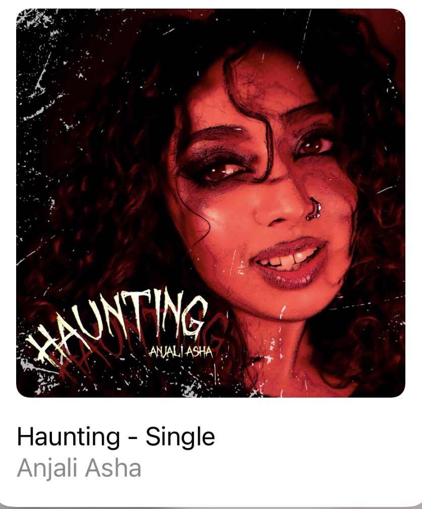 sfdjraj's tweet photo. “Haunting” - The Single out now along with the Wet N Wild Version on all platforms. Music written by yours truly and Co-Produced with my daughter @anjaliasha_ , the songwriter. #FatherDaughterDuo #SpookySeason #HalloweenSong #Haunting #HauntedHouse #HauntingMe #HauntingMemories https://t.co/zkDEa6ihaW