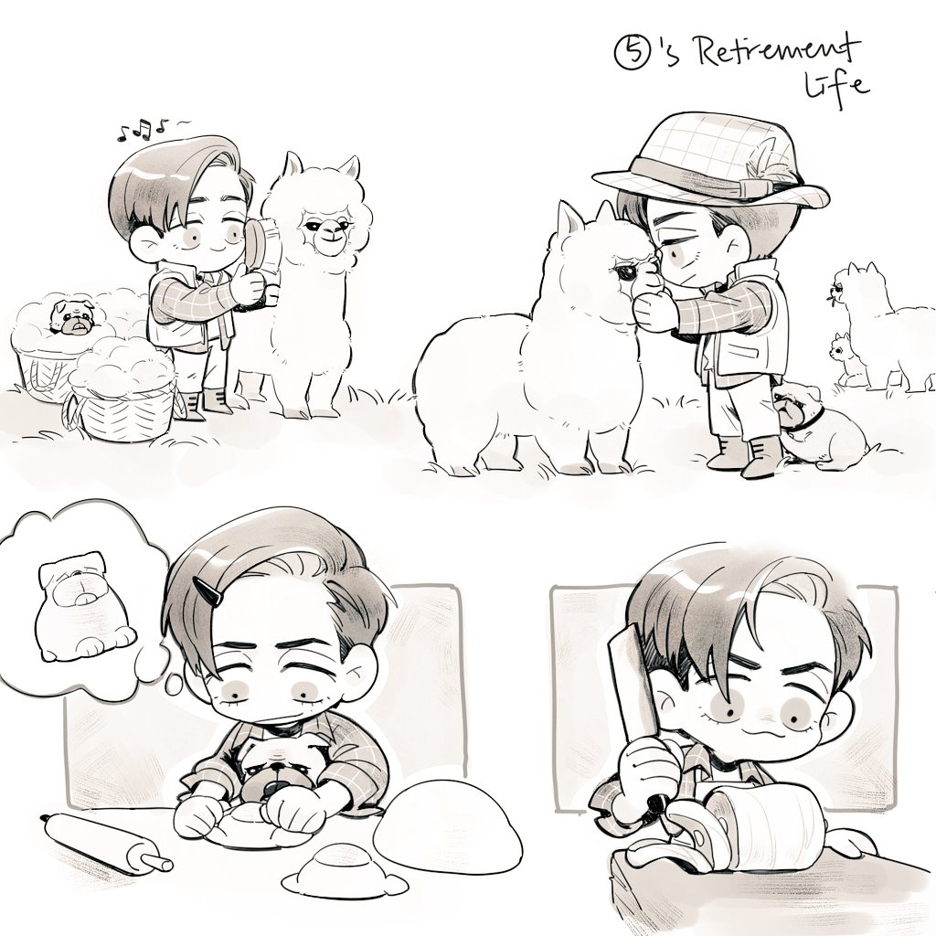 xiaoxiaomee's tweet photo. Happy Birthday to the Hargreeves 🎉🎉🎉

... with Five's Retirement Life 

I'm ending this here with a little gift reveal extra ↓ https://t.co/GBcsYksjRW