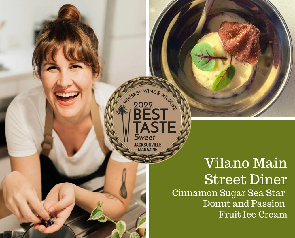 whiskeywinewild's tweet photo. We are happy to sweeten your Saturday with the happiest news of our 2022 Best Taste Gold Winner @vilanodiner 🍨 Of course you can’t buy happiness, but you can buy a ticket that includes enjoying this dessert…and that’s kind of the same thing. 😉 
🎟📲 https://t.co/YStOOUnbbJ https://t.co/hP1CgSivh4