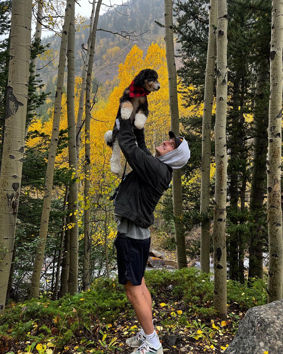 Griz's tweet photo. Frankie’s first fall 🥹 https://t.co/VTDmhEyZqm