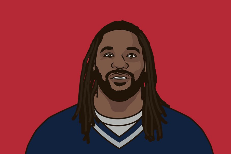 After 6 seasons, LeGarrette Blount broke out in 2016 when he led the NFL with 18 rushing touchdowns en route to winning Super Bowl LI. He followed this up the next season with a Super Bowl win with Philadelphia, his 3rd in 4 years. The most underrated RB of all time? @NFL_Muse